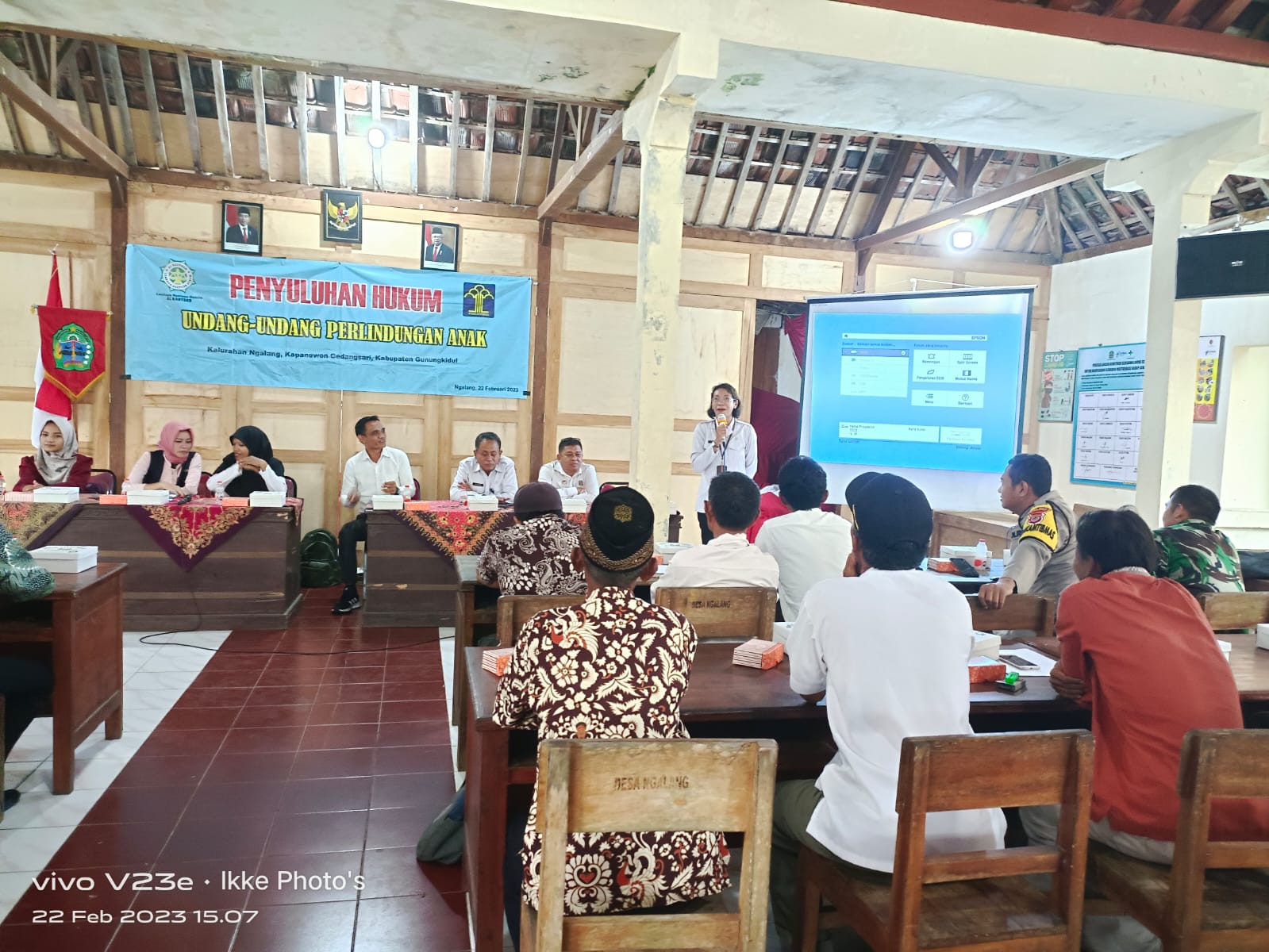 Penyuluhan Hukum di Kalurahan Ngalang, Gedangsari, Gunungkidul