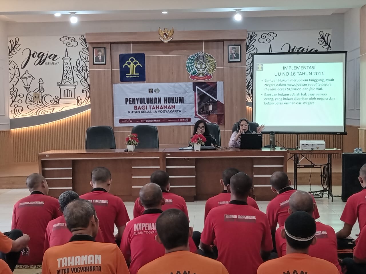 Penyuluhan Hukum Rutan kls IIA Yogyakarta