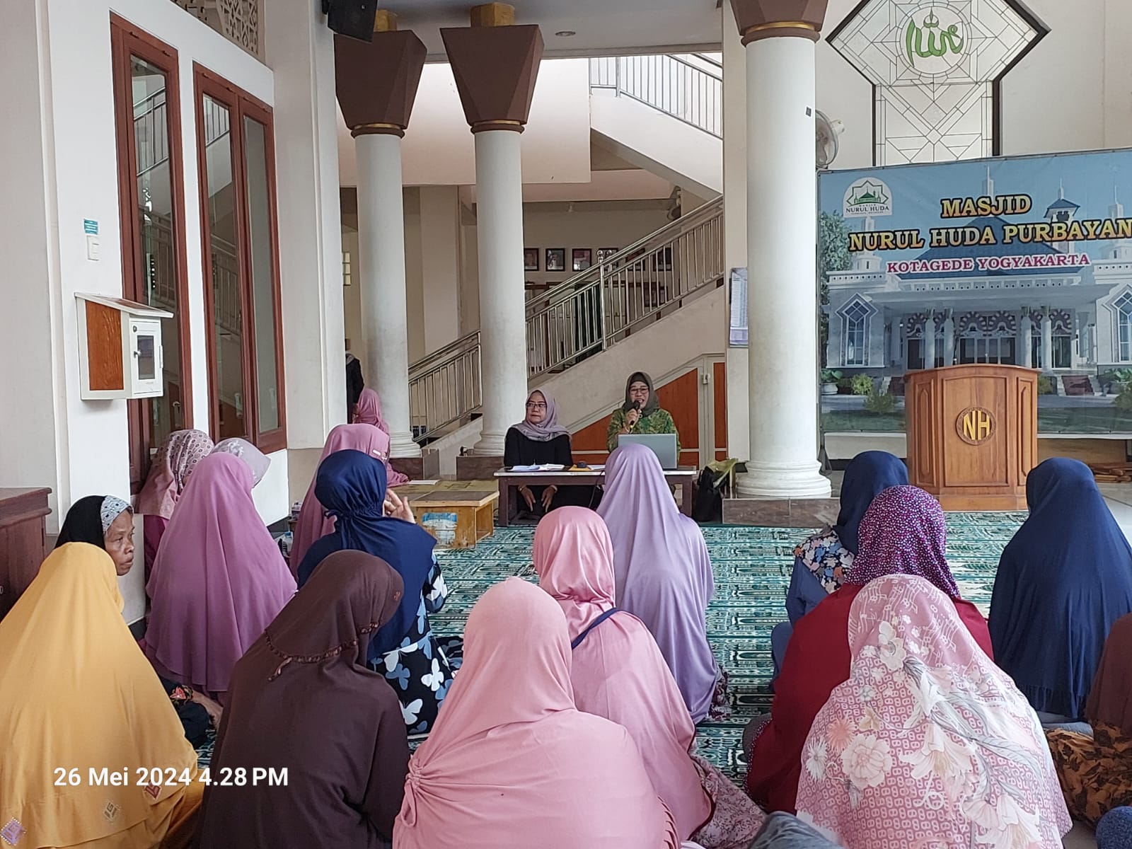 Penyuluhan Hukum di Masjid Nurul Huda Purbayan