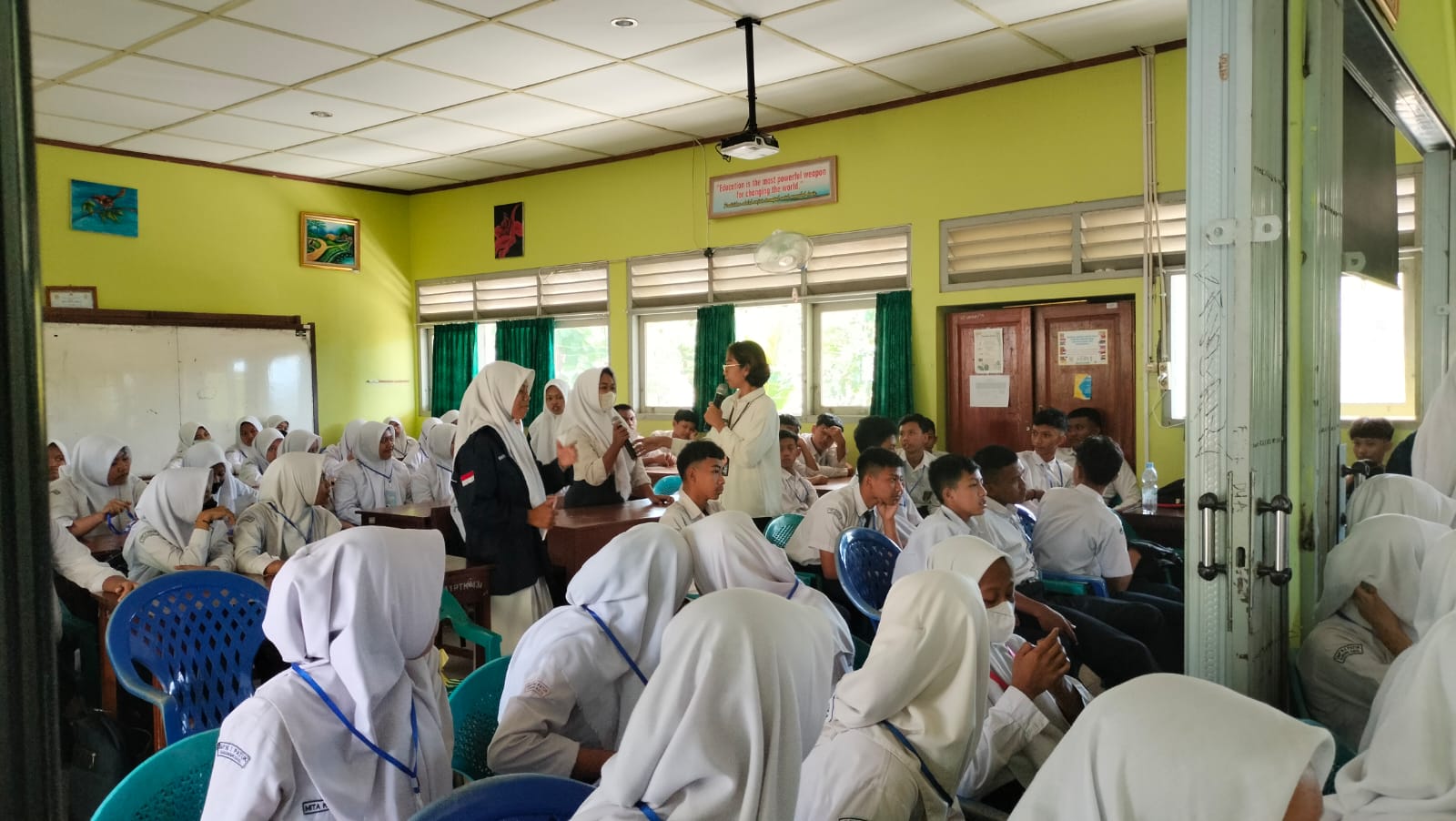 Penyuluhan Hukum dalam rangka MPLS di SMA N 1 Patuk Gunungkidul