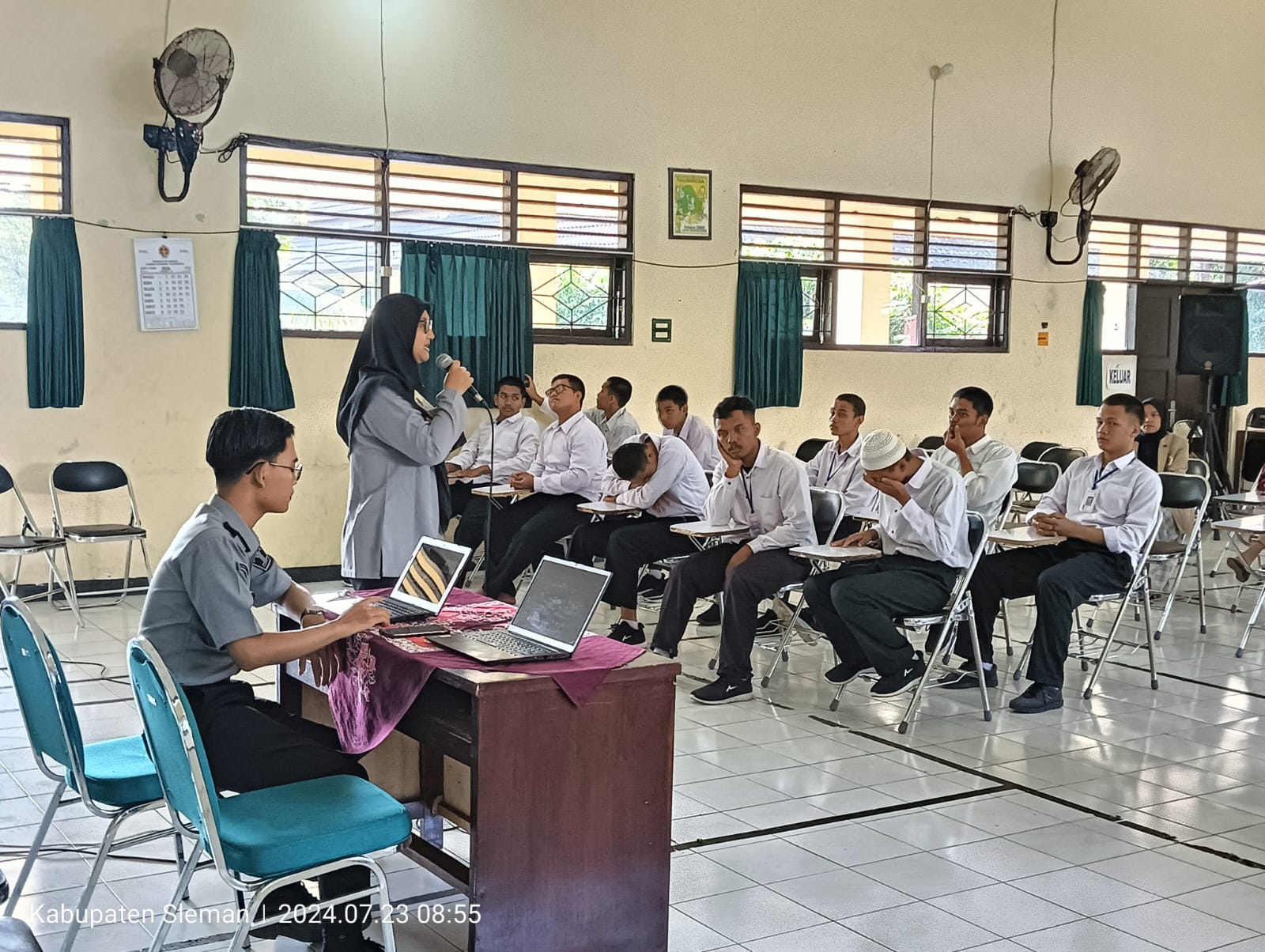 Penyuluhan Hukum di BPRSR Sleman