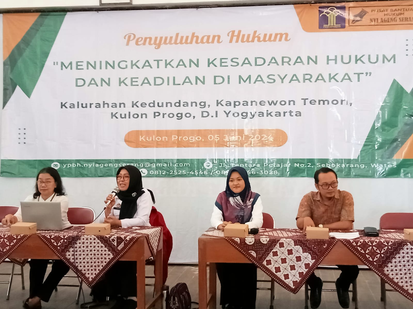 Penyuluhan Hukum dan Pembentukan Kadarkum