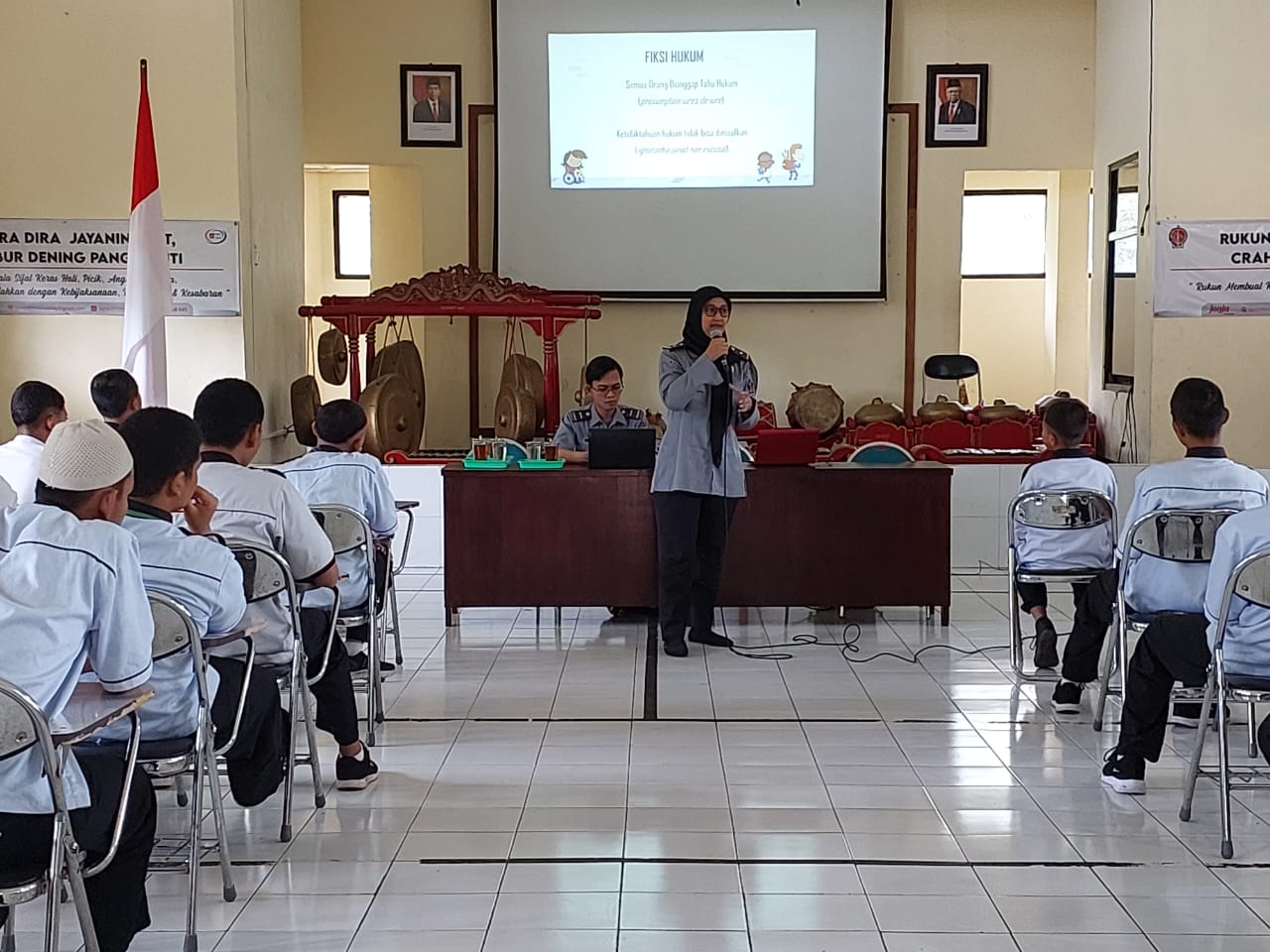 Penyuluhan Hukum di Dinsos BPRSR Kab. Sleman (I)