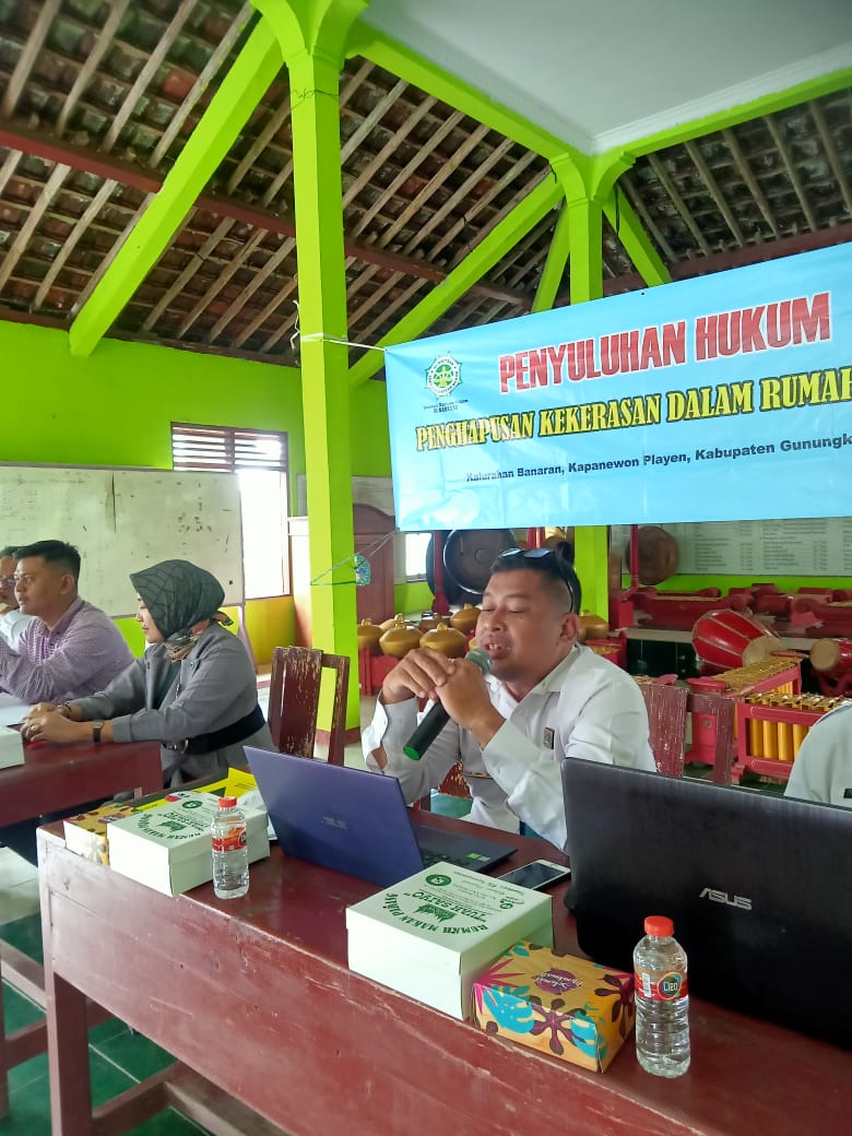 Pembemtukan dan Pembinaan Kalurahan Sadar Hukum Banaran Kapanewon Playen Gunung Kidul