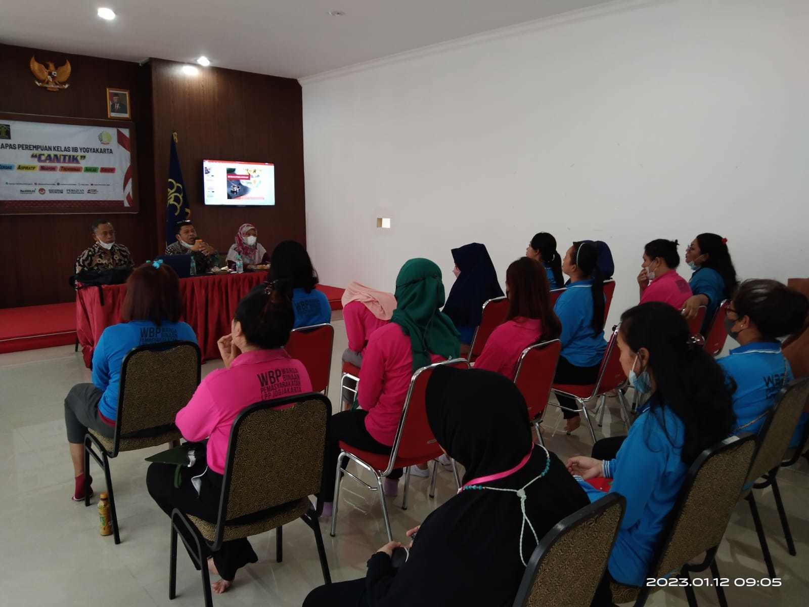 Penyuluhan Hukum di Lembaga Pemasyarakatan Perempuan Klas II B Yogyakarta