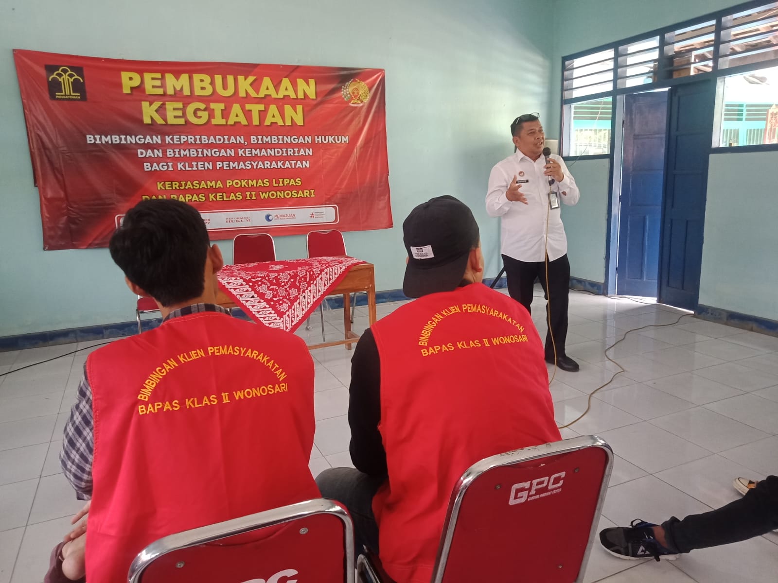 Penyuluhan hukum di Griya Abipraya Bapas Klas II A Wonosari Gunung Kidul