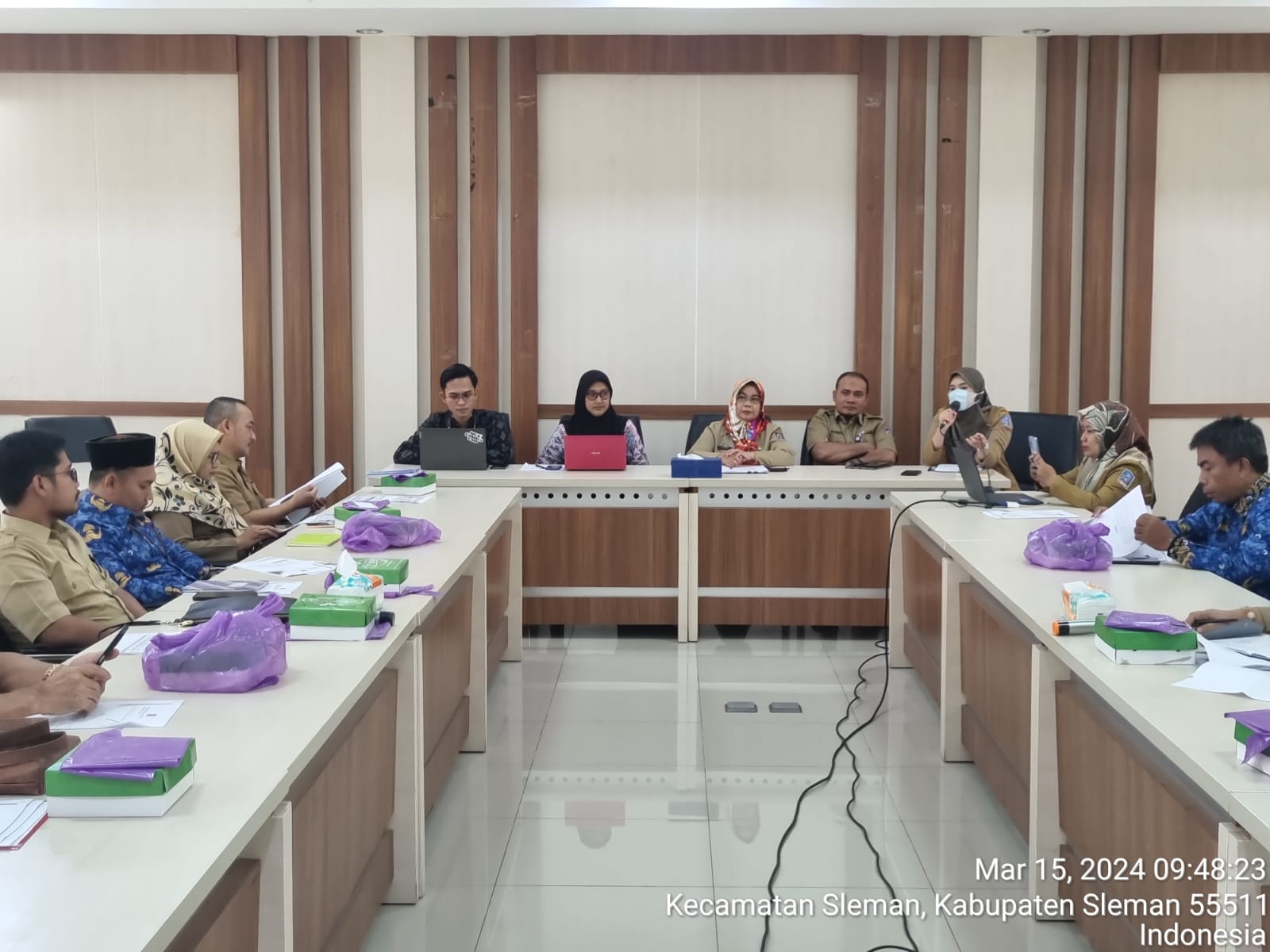 Sosialisasi Evaluasi Kalurahan Sadar Hukum dan Penguatan Paralegal Justicde Award bagi Lurah di Kab. Sleman