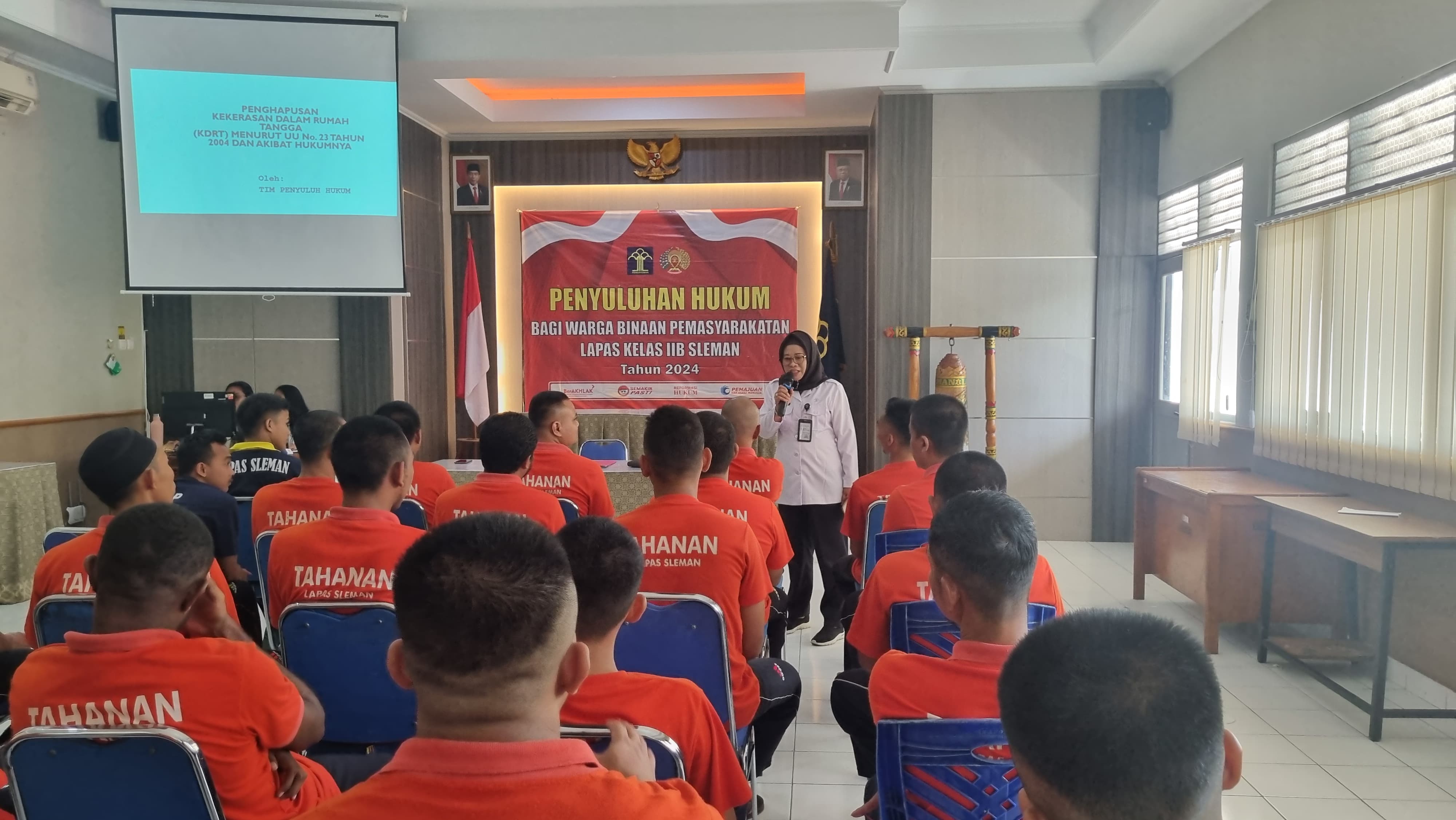 Penyuluhan Hukum Di Lapas Kelas IIB Sleman 