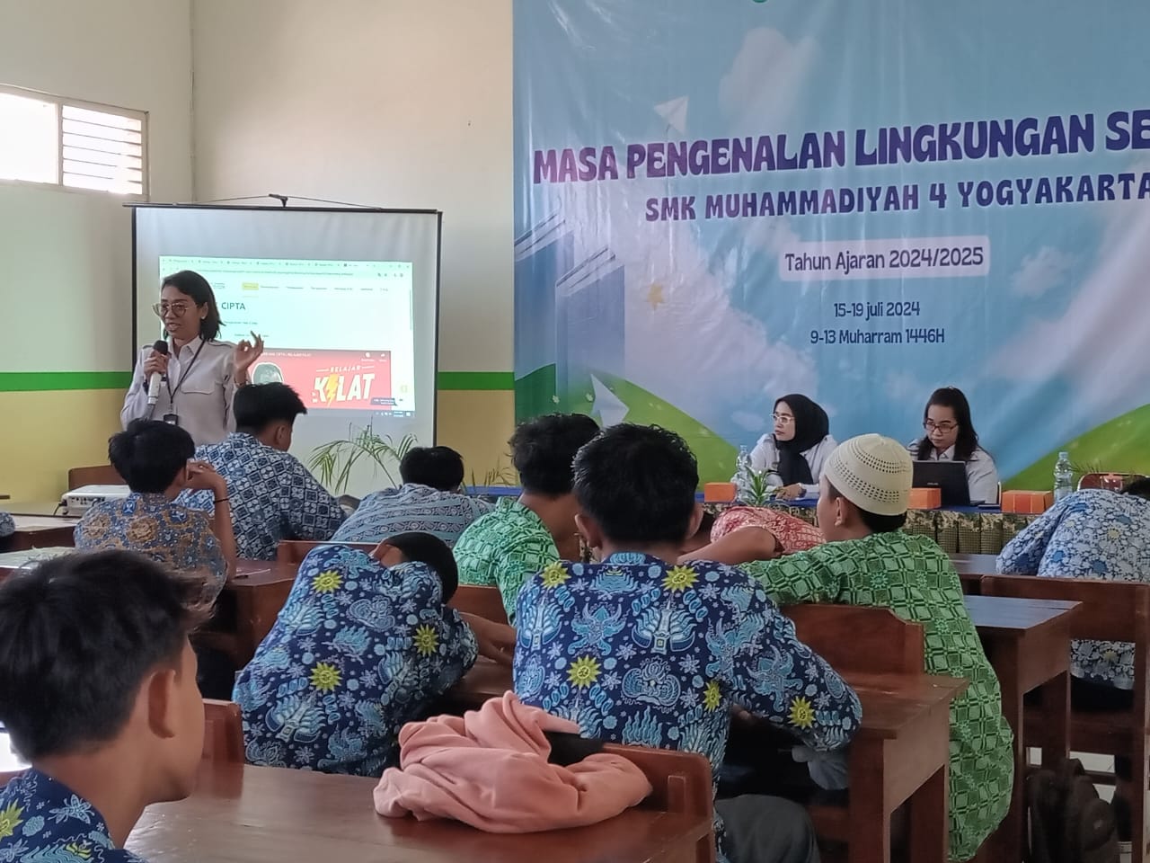 Penyuluhan Hukum pada MPLS SMK Muhammadiyah 4 Yogyakarta