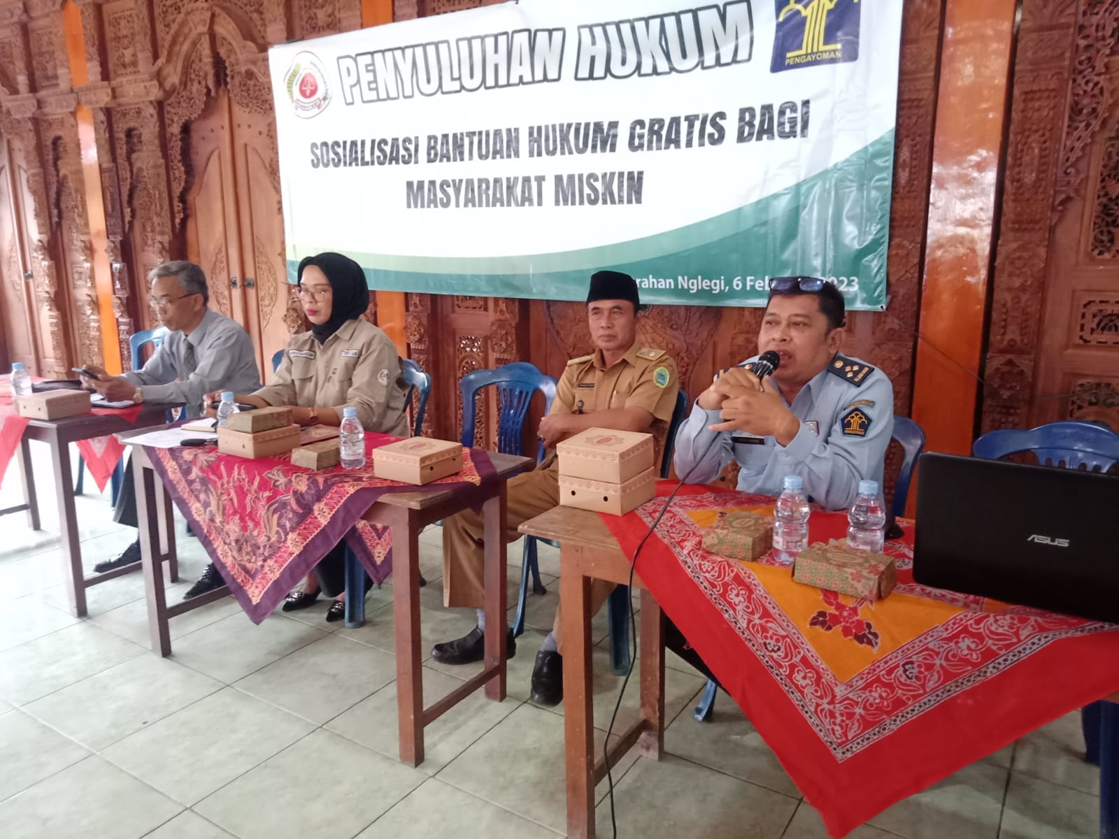 Penyuluhan hukum dan pembinaan Kalurahan Nglegi Kapanewon Patuk Gunung Kidul